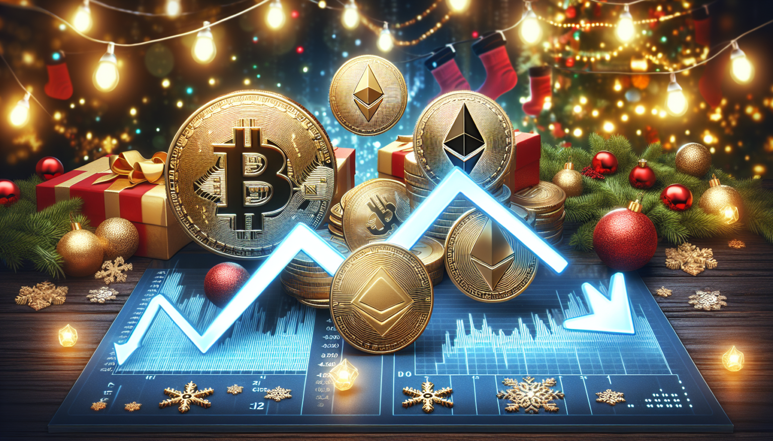 "Bitcoin and Ether ETFs Experience $200 Million Outflows Ahead of Christmas"