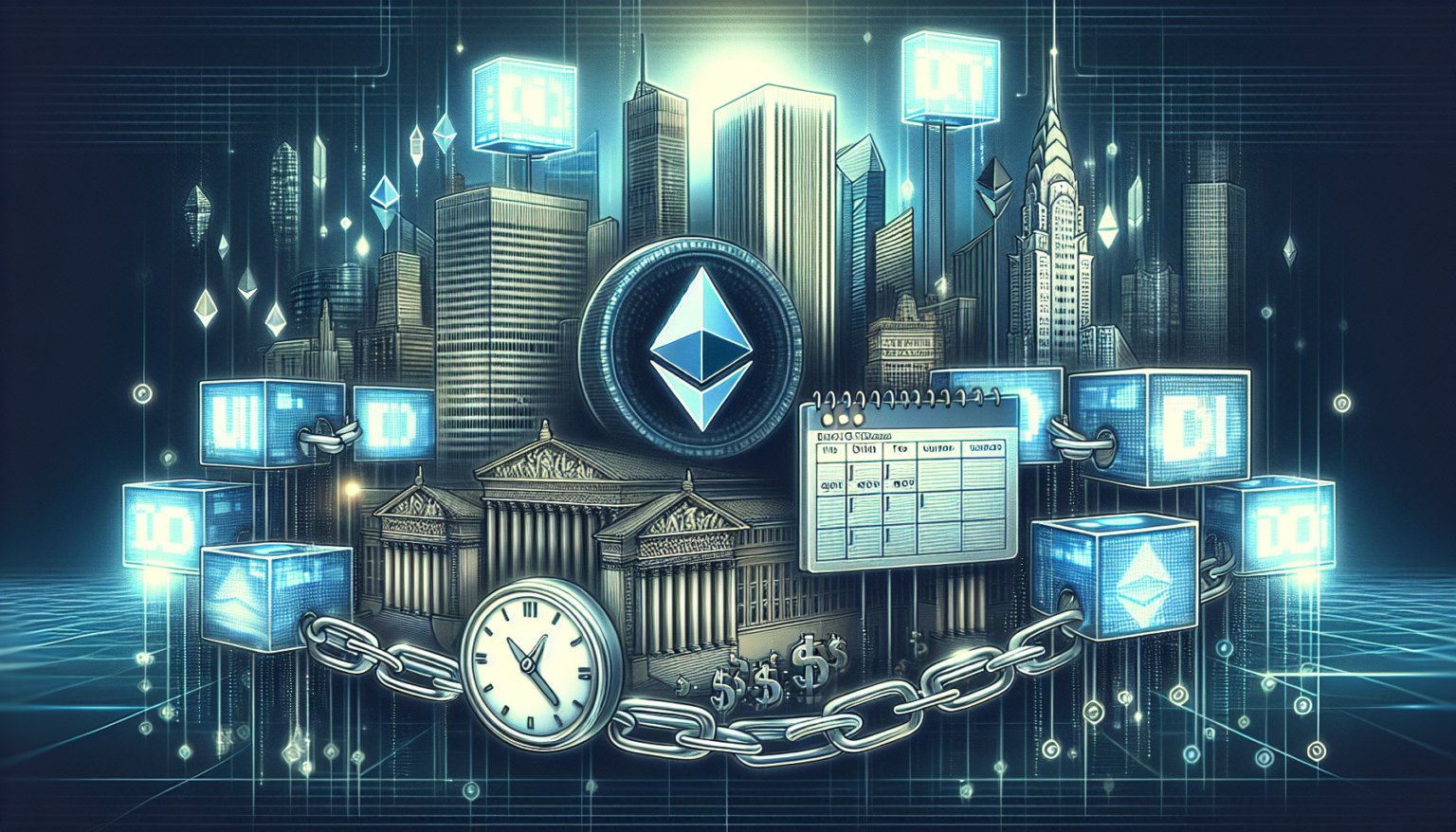 "Ethereum's On-Chain Schedule Set by Financial Giants Amid Controversial Wall Street 'Undo' Button"