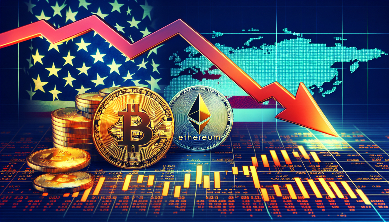 "Glassnode Reports Continued Negative Net Flows in US Bitcoin and Ethereum ETFs"